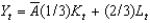 <strong>The production function used in the Solow model is:</strong> A) . B) . C) . D) . E) .