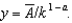 <strong>In the Cobb-Douglas production function , defining y = Y/L as output per person and K=K/L as capital per person, the per person production function is:</strong> A) B) C) D) E) None of these answers is correct.