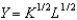 The production function of the form exhibits constant returns to scale.