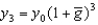 <strong>According to the constant growth rate rule, if a variable starts at some initial value y<sub>0</sub> at t = 0 and grows at at a constant rate Then the value of the variable in three periods is given by:</strong> A) . B) . C) . D) . E) .