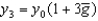 <strong>According to the constant growth rate rule, if a variable starts at some initial value y<sub>0</sub> at t = 0 and grows at at a constant rate Then the value of the variable in three periods is given by:</strong> A) . B) . C) . D) . E) .