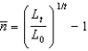 <strong>Suppose population growth is given by , where L<sub>0</sub> is the population today, Is the population in t periods, and Is the population constant growth rate. If we do not know what value Takes but do know the values of L<sub>0</sub>, , and t, we can calculate By punching ________ into our calculators.</strong> A) B) C) D) E)