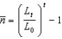 <strong>Suppose population growth is given by , where L<sub>0</sub> is the population today, Is the population in t periods, and Is the population constant growth rate. If we do not know what value Takes but do know the values of L<sub>0</sub>, , and t, we can calculate By punching ________ into our calculators.</strong> A) B) C) D) E)