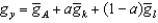 <strong>Suppose k, l, and A grow at constant rates given by and What is the growth rate of y if </strong> A) B) C) D) E)