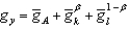 <strong>Suppose k, l, and A grow at constant rates given by And What is the growth rate of y if </strong> A) B) C) D) E)