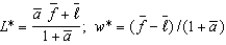 <strong>Consider the following model of the labor market: Labor supply: Labor demand: The values of the equilibrium quantity of labor, L, and wage, w, are:</strong> A) . B) . C) . D) . E) .