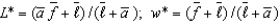 <strong>Consider the following model of the labor market: Labor supply: Labor demand: The values of the equilibrium quantity of labor, L, and wage, w, are:</strong> A) . B) . C) . D) . E) .