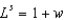 Consider the following model of the labor market: Labor supply: Labor demand: The value of the equilibrium quantity of labor, L, and wage, w, are: