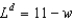 Consider the following model of the labor market: Labor supply: Labor demand: The value of the equilibrium quantity of labor, L, and wage, w, are: