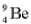 <strong>The number of protons in the nucleus   is</strong> A) 4. B) 5. C) 9. D) 13. <div style=padding-top: 35px> 