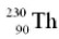 <strong>The product of the alpha decay of the uranium isotope   is</strong> A)  B)   C)  D)  <div style=padding-top: 35px> 