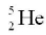 <strong>The helium isotope   undergoes beta decay with the emission of an electron. The product of the decay is</strong> A)  B)  C)  D)  <div style=padding-top: 35px> 