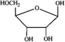 <strong>Which of the following is 2-deoxy-D-ribose? A B C D </strong> A) A B) B C) C D) D
