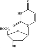 <strong>Which of the following is uridine? A B C D </strong> A) A B) B C) C D) D