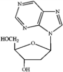 <strong>Which of the following is deoxyadenosine? A B C D </strong> A) A B) B C) C D) D