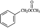 Consider the information below to answer the following question(s). The reaction of a carboxylic acid with an alcohol in the presence of acid is termed a Fischer esterification. -Refer to instructions. What would be the identity of A, B and C needed to produce the following compound?