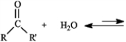 <strong>Consider the reaction below to answer the following question. The substance formed in the following reaction is called: </strong> A) vicinal diol B) geminal diol C) acetal D) hydrate E) b or d