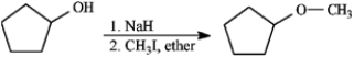 <strong>Consider the reaction below to answer the following question. Refer to instructions. Mechanistically, the Williamson ether synthesis outlined above is:</strong> A) an E1 process B) an S<sub>N</sub>1 process C) an E2 process D) an S<sub>N</sub>2 process