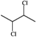 <strong>Which structure of molecular formula C<sub>4</sub>H<sub>8</sub>Cl<sub>2</sub> fits the <sup>1</sup>H NMR and <sup>13</sup>C NMR spectra shown below? (Spectrum obtained from: SDBSWeb: http://www.aist.go.jp/RIODB/SDBS/)</strong> A) B) C) D)