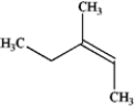 <strong>What is the IUPAC name of the following compound? </strong> A) (E)-3-methylpent-3-ene B) (Z)-3-methylpent-3-ene C) (E)-3-methylpent-2-ene D) (Z)-3-methylpent-2-ene