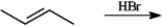 The following reaction is carried out in cyclohexane with the application of heat. Write the complete equation for the reaction below. If more than one major organic product is expected, draw each one.