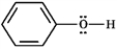 Classify each structure below as a nucleophile or electrophile, and briefly explain your choice. -Classify and explain: phenol