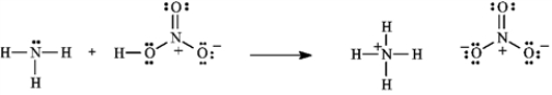 Consider the reaction below to answer the following question. Refer to instructions. Using the curved arrow formalism, show the flow of electrons for this reaction.