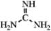 Guanidine is a fairly strong amine base that is attached to the amino acid arginine. Draw three resonance forms for the conjugate acid of guanidine. guanidine