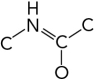 <strong>Which represents the correct arrangement of bonding in a peptide bond?</strong> A) B) C) D)