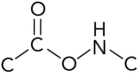 <strong>Which represents the correct arrangement of bonding in a peptide bond?</strong> A) B) C) D)