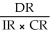 The audit risk model that must be used for planning audit procedures and evaluating audit results is: = AAR.