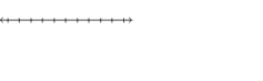 <strong>Solve the inequality and graph. Express your answer in interval notation. -4(-2 - x)< 6x + 19 - 11 - 2x </strong> A) B) C) D)