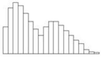 The distribution pictured below is  