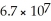 <strong>How many nanoseconds does it take for a computer to perform one calculation if it performs calculations per second?</strong> A)15 ns B)67 ns C)11 ns D)65 ns