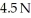 <strong>Calculate the impulse due to a force of that lasts for </strong> A)6.3 kg∙ m/s B)5.0 kg∙ m/s C)5.7 kg∙ m/s D)6.9 kg∙ m/s