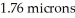 <strong>The density of material at the center of a neutron star is approximately 1.00 × 10<sup>18</sup> kg/m<sup>3</sup>.What is the mass of a cube of this material that is on each side.(One micron is equal to 1.00 × 10<sup>-6</sup> m.)</strong> A)5.45 kg B)4.74 kg C)6.16 kg D)6.70 kg