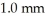 <strong>An electric dipole with ±5.0 μC point charges is positioned so that the positive charge is to the right of the origin and the negative charge is at the origin.How much work does it take to bring a point charge from very far away to the point x = 3.0 mm,y = 0.0 mm? (k = 1/4πε<sub>0</sub> = 9.0 × 10<sup>9</sup> N ∙ m<sup>2</sup>/C<sup>2</sup>)</strong> A)23 J B)110 J C)19 J D)49 J
