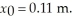 An object of mass 6.8 kg is attached to an ideal spring of force constant (spring constant)1720 N/m.The object is set into simple harmonic motion,with an initial velocity of and an initial displacement of Calculate the maximum speed the object reaches during its motion.
