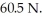 <strong>Transverse waves travel at in a string that is subjected to a tension of If the string is long,what is its mass?</strong> A)0.515 kg B)0.216 kg C)0.366 kg D)0.597 kg