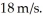 <strong>A string that is 2.0 meters long is fixed at both ends and tightened until the wave speed is What is the frequency of the standing wave shown in the figure? </strong> A)27 Hz B)54 Hz C)81 Hz D)110 Hz