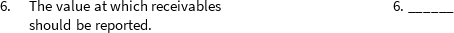 Terminology In the space provided at right, write the word or phrase that is defined or indicated.