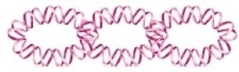 <strong>This figure represents supercoiled,circular,double- stranded DNA: If this molecule of DNA originated as a linear molecule with a linking number L of 30,which was then circular unwound,the L for the unwound circular molecule would be_________ .</strong> A)28 B)30 C)18 D)20 E)32