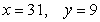 <strong>Suppose that is the production function for a product with x units of one input and y units of a second input. Find the values of x and y that will maximize production.</strong> A) B) C) D) E)