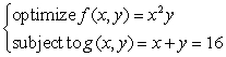 <strong>Identify the optimal point as either a maximum point or a minimum point. </strong> A) (0, 16, 16) constrained minimum (5)333, 10.667, 606.815) constrained maximum B) (0, 16, 0) constrained minimum (606.815, 5.333, 10.667) constrained maximum C) (16, 16, 0) constrained minimum (10)667, 606.815, 5.333) constrained maximum D) (0, 16, 0) constrained minimum (10)667, 5.333, 606.815) constrained maximum E) (0, 10, 0) constrained minimum (10)667, 606.815, 5.333) constrained maximum