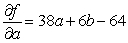 <strong>Let be the SSE function for the best fitting line of the data below. Find and . </strong> A) B) C) D) E)