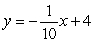 <strong>A small percent of homes in an region lack certain amenities. The data is given in the table below. Give the linear model of the best fitting line , where x is the number of years since 1984. </strong> A) B) C) D) E)
