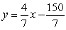 <strong>For a region, the percentage of adults 20-24 years of age that have not been married is given in the table below. Give the linear model that best fits this data, where x is the number of years since 1970. </strong> A) B) C) D) E)