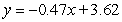 <strong>The table below gives the number of inches of precipitation that fell in a city in the given months. Give the linear model that best fits the data, where x is 1 in January, 2 in February, and 3 in March. Give the coefficients to two decimal places. </strong> A) B) C) D) E)