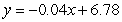 <strong>The table shows the number of days that some food will keep as a function of the temperature. Use the method of least squares to find the best-fitting linear model for the data. Give your coefficients to two decimal places. </strong> A) B) C) D) E)