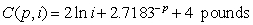 <strong>The per capita consumption of peaches can be modeled as where the price of peaches is and the person lives in a family with annual income $10,000i. Use this model to calculate the rate of change of the per capita consumption of peaches with respect to yearly income when the yearly income is $30,000 and the price is $1.70 per pound.</strong> A) 0.67 pound per ten thousand dollars B) 0.47 pound per ten thousand dollars C) 0.57 pound per ten thousand dollars D) 0.51 pound per ten thousand dollars E) 0.87 pound per ten thousand dollars